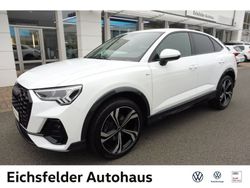 Weiß Gebraucht 2022 Audi Q3 Sportback S-Line SUV | 42.000 € (Teuer)
