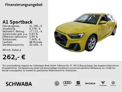 Pythongelb metallic Gebraucht 2021 Audi A1 S-Line Kleinwagen | 21.390 € (Etwas zu teuer)
