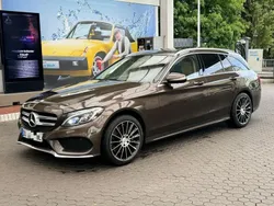 Braun Gebraucht 2015 Mercedes C250 AMG line Kombi | 9.800 € (Fairer Preis)