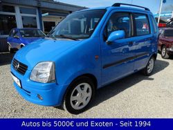 Blau Gebraucht 2002 Opel Agila Color Edition Kleinwagen | 1.950 € (Etwas zu teuer)