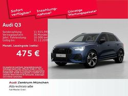 Blau Gebraucht 2022 Audi Q3 S-Line SUV | 54.220 €