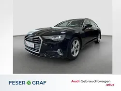 Mythosschwarz metallic Gebraucht 2022 Audi A6 Sport Kombi | 27.980 € (Superpreis)