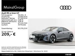 Daytonagrau perleffekt Gebraucht 2021 Audi e-tron GT quattro Ambiente Limousine | 58.450 € (Guter Preis)