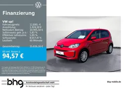 Rot Gebraucht 2021 VW up! United Kleinwagen | 12.830 € (Etwas zu teuer)