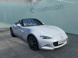 Grau Gebraucht 2024 Mazda MX5 Exclusive-Line Cabrio | 32.939 € (Etwas zu teuer)