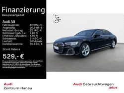 Mythosschwarz metallic Gebraucht 2024 Audi A8L Sport Limousine | 82.989 € (Superpreis)