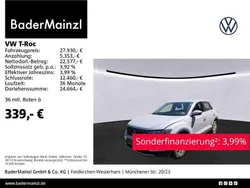 White silver metallic Gebraucht 2021 VW T-Roc Style SUV | 27.930 € (Superpreis)