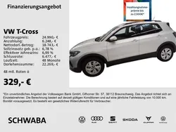 Reflexsilber metallic Gebraucht 2024 VW T-Cross Life SUV | 24.990 € (Fairer Preis)