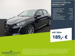 Schwarz Gebraucht 2021 Peugeot e-208 Active Kleinwagen | 13.980 € (Guter Preis)
