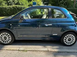 Blau Gebraucht 2020 Fiat 500C Lounge Cabrio | 15.490 € (Etwas zu teuer)