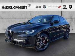 Nero vulcano, metallic) (schwarz Gebraucht 2024 Alfa Romeo Stelvio Veloce SUV | 37.880 € (Guter Preis)