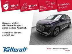Auroraviolett (metallic) Gebraucht 2022 Audi e-tron Sportback S-Line SUV | 32.780 € (Fairer Preis)