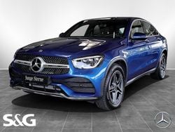 Metalliclack spektralblau Gebraucht 2022 Mercedes GLC300 AMG Coupé | 46.860 € (Guter Preis)