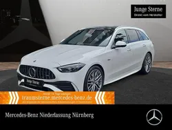 Weiß Gebraucht 2024 Mercedes C43 AMG Premium Plus Limousine | 58.990 € (Fairer Preis)