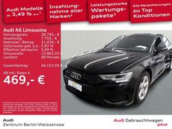 Mythosschwarz metallic Gebraucht 2023 Audi A6 Design Limousine | 38.795 € (Superpreis)