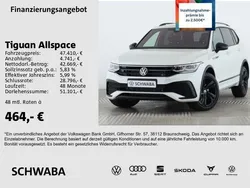 Oryxweiß perlmutteffekt Gebraucht 2024 VW Tiguan Allspace R-line SUV | 49.810 € (Teuer)
