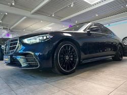 Blau Gebraucht 2023 Mercedes S580 AMG line Limousine | 79.990 € (Superpreis)