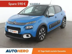 Blau Gebraucht 2019 Citroën C3 PureTech Kleinwagen | 12.130 € (Guter Preis)