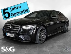Metalliclack obsidianschwarz Gebraucht 2025 Mercedes S450 AMG Limousine | 147.499 €