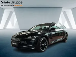 Schwarz Gebraucht 2022 Skoda Superb SportLine Kombi | 32.220 € (Fairer Preis)