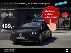 Schwarzlack obsidianschwarz (metallic) Gebraucht 2022 Mercedes EQE350 AMG Limousine | 52.890 € (Etwas zu teuer)