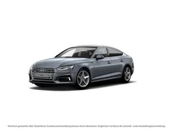 Monsungrau metallic (metallic) Gebraucht 2018 Audi A5 Sportback Design Limousine | 28.990 € (Etwas zu teuer)