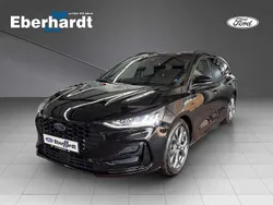 Obsidianschwarz metallic Gebraucht 2024 Ford Focus ST-Line Kombi | 23.880 € (Guter Preis)