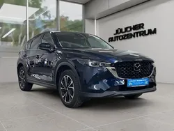 Blau Gebraucht 2022 Mazda CX-5 Sports-Line SUV | 26.490 € (Etwas zu teuer)