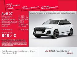 Gletscherweiß metallic Gebraucht 2024 Audi Q7 S-Line SUV | 71.957 € (Guter Preis)