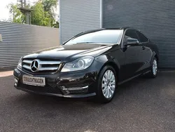 Schwarz Gebraucht 2015 Mercedes C180 AMG line Coupé | 18.500 € (Superpreis)