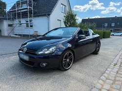 Blau Gebraucht 2012 VW Golf Cabriolet Highline Cabrio | 6.500 € (Guter Preis)