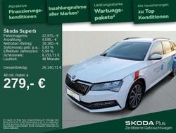 Weiß Gebraucht 2021 Skoda Superb Ambition Kombi | 22.975 € (Guter Preis)