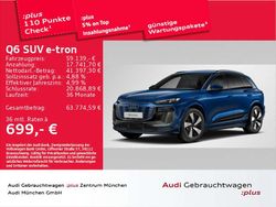 Ascariblau metallic Gebraucht 2024 Audi Q6 e-tron Ambiente SUV | 59.139 € (Superpreis)