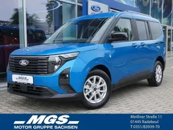 Digital aqua blue Neu 2025 Ford Tourneo Courier Titanium Van / Kleinbus | 26.990 € (Fairer Preis)