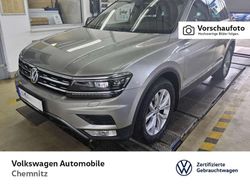 Tungsten silver metallic Gebraucht 2017 VW Tiguan Highline SUV | 25.490 € (Guter Preis)
