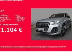 Silber Neu 2025 Audi Q7 S-Line SUV | 106.310 €