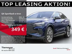 Navarrablau metallic Gebraucht 2024 Audi Q4 e-tron Advanced SUV | 44.490 € (Superpreis)
