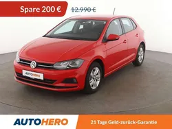 Flashrot Gebraucht 2018 VW Polo Comfortline Kleinwagen | 12.790 € (Guter Preis)