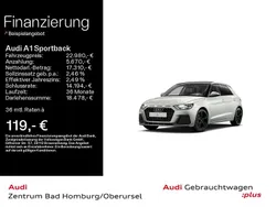 Tausilber metallic/mythosschwa Gebraucht 2024 Audi A1 Advanced Plus Kleinwagen | 22.980 € (Fairer Preis)