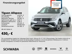 Pyrit silber metallic Gebraucht 2022 VW Tiguan Allspace Elegance SUV | 31.910 € (Fairer Preis)