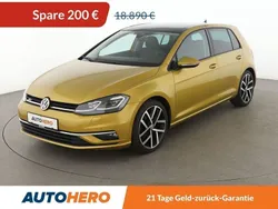 Gelb Gebraucht 2017 VW Golf VII Highline Limousine | 18.690 € (Etwas zu teuer)