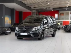 Grau Gebraucht 2022 Mercedes V300 AMG line Van / Kleinbus | 57.980 € (Superpreis)