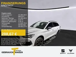 Weiß Gebraucht 2021 Cupra Leon VZ Kombi | 22.480 € (Fairer Preis)