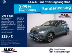 Petroleum blue metallic (metallic) Gebraucht 2024 VW T-Roc Move SUV | 28.779 € (Guter Preis)