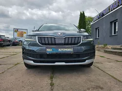 Quarzgrau metallic Gebraucht 2021 Skoda Karoq Scout 4x4 SUV | 19.200 €