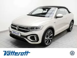Ivory silver metallic Neu 2025 VW T-Roc Cabriolet R-line Cabrio | 47.950 € (Etwas zu teuer)
