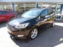 Schwarz Gebraucht 2018 Ford Grand C-Max Titanium Van / Kleinbus | 16.450 € (Etwas zu teuer)