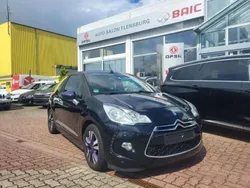 Schwarz perla nera/metallic Gebraucht 2013 Citroën DS3 Cabriolet So Chic Cabrio | 7.999 € (Fairer Preis)