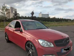 Rot Gebraucht 2012 Mercedes C220 Elegance Limousine | 15.500 € (Teuer)