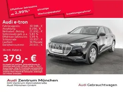 Brillantschwarz Gebraucht 2023 Audi e-tron Ambiente SUV | 30.988 € (Superpreis)